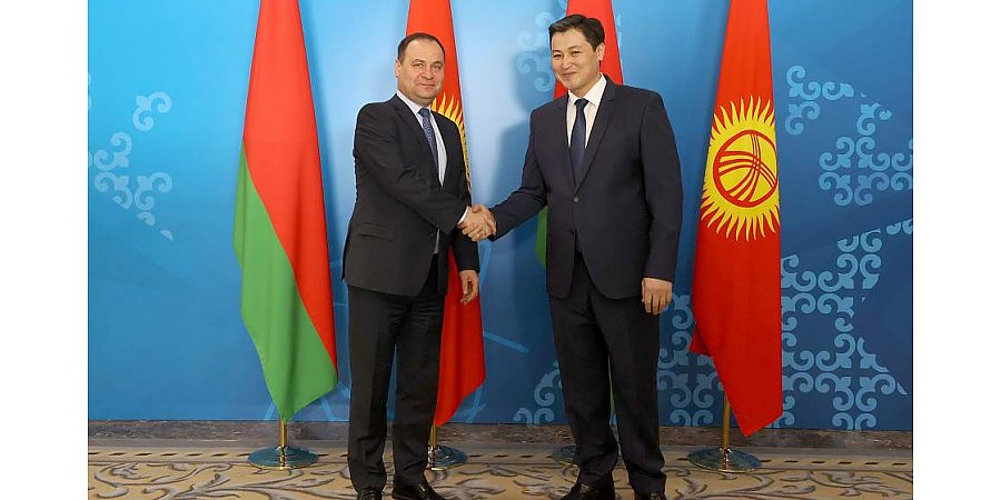 Беларусь рассчитывает на новые проекты с Кыргызстаном - Роман Головченко
