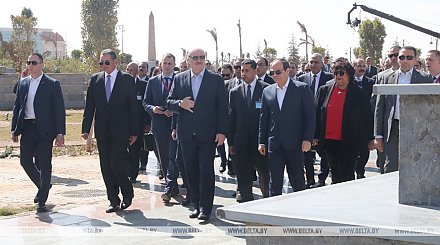 Умный город будущего - Президент Египта сегодня показывает Лукашенко новую административную столицу