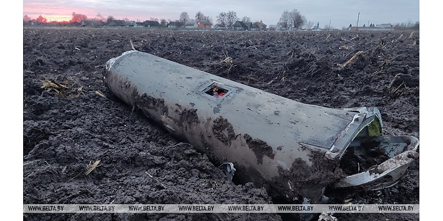 Минобороны: украинская ракета была уничтожена после пересечения госграницы Беларуси