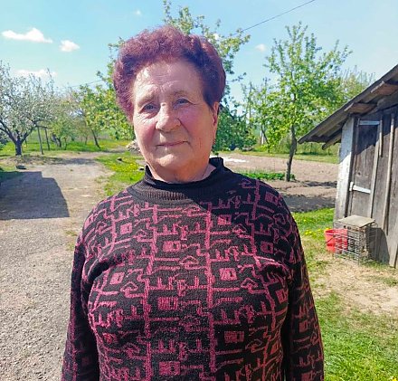 Вероника Брониславовна Войткун, жительница д. Корговды: «Они справятся!»