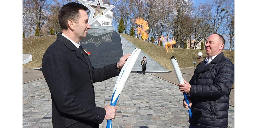 Ивьевщина приняла эстафету областной акции "Память. Мир. Созидание"