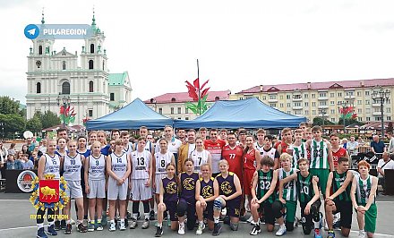 В Гродно стартовал международный фестиваль баскетбола