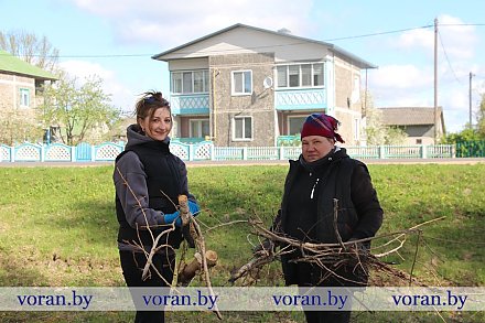 Ориентир на благоустройство и порядок. Сегодня в Вороновском районе проходит районный субботник