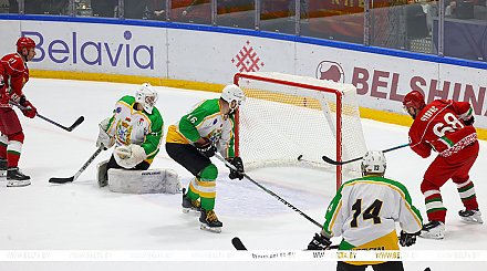 Хоккейная команда Президента победила сборную Гомельской области в матче РХЛ