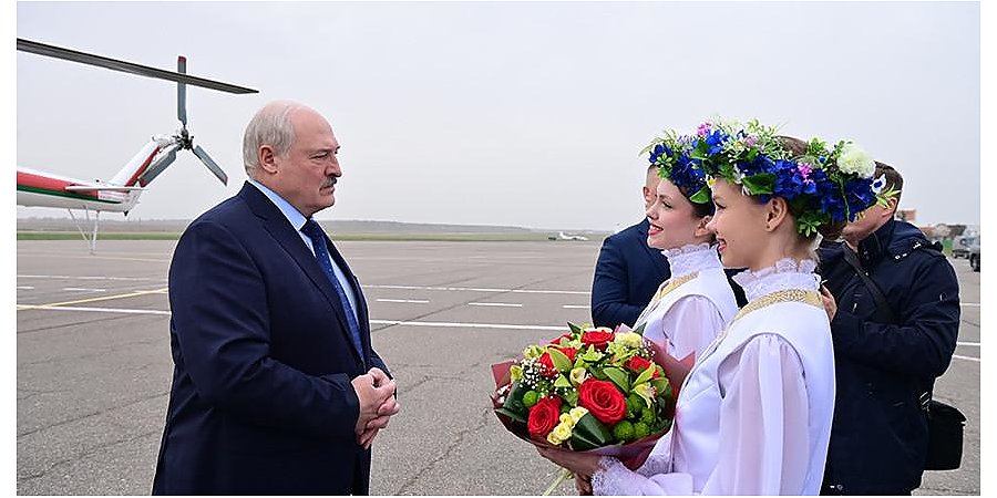 Александр Лукашенко посетил с рабочей поездкой Гродно