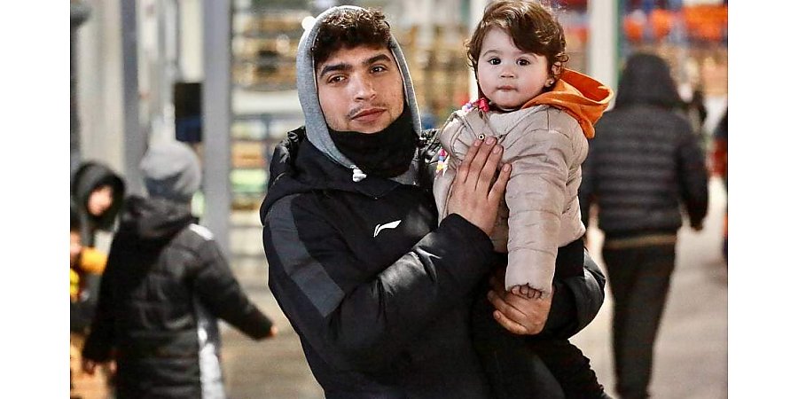 ФОТОФАКТ: 50-й день прибывания беженцев на границе с Евросоюзом