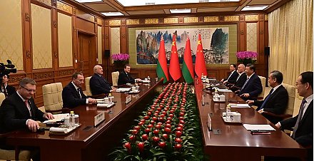 Александр Лукашенко на переговорах с Си Цзиньпином: Беларусь была, есть и будет надежным партнером для Китая