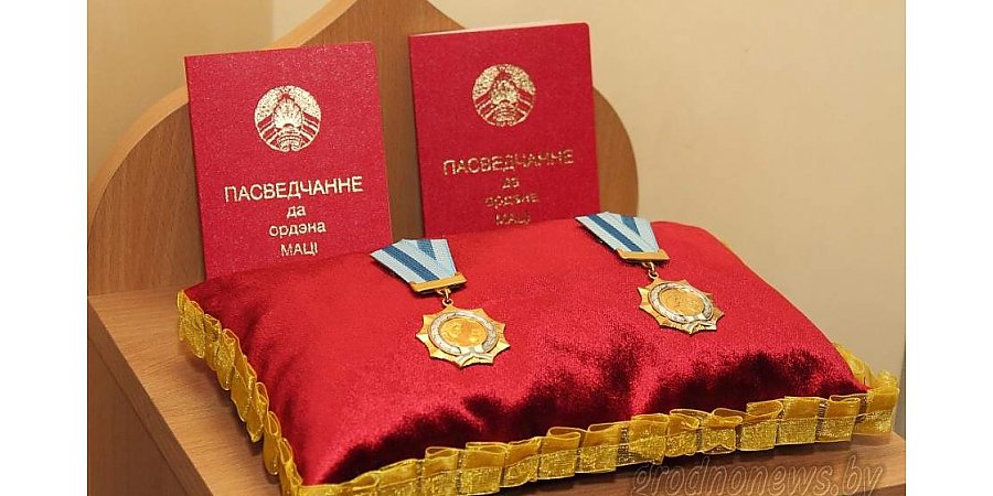 Орденом Матери награждены 135 жительниц Витебской, Гомельской, Гродненской, Могилевской и Минской областей