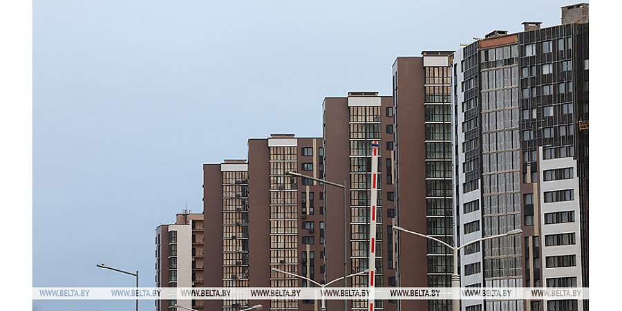 В Беларуси в январе-октябре построили 33,7 тыс. квартир 