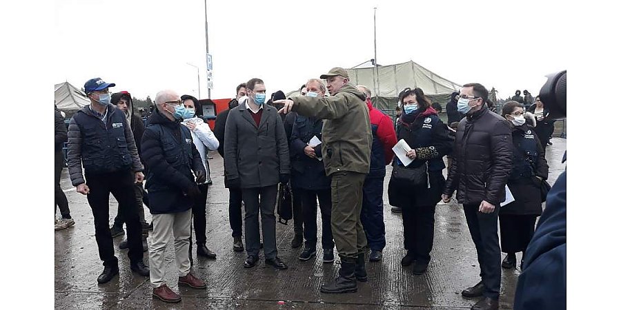 Для оказания поддержки в вопросах обеспечения медицинских потребностей мигрантов состоялся визит миссии ВОЗ