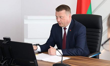 Лиду посетил министр юстиции Сергей Хоменко