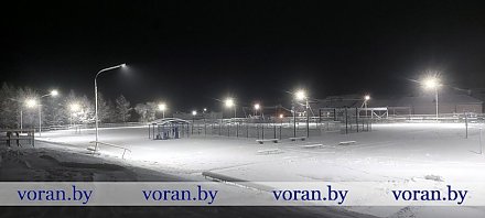 Добавили света. В Вороново благоустроенных спортивных объектов стало больше