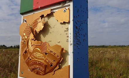 Погранзнак Беларуси обстреляли со стороны Украины