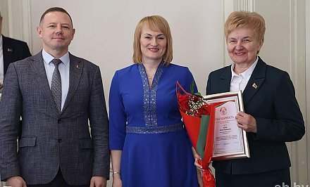 В Гродно наградили 29 представителей региона за активное участие в избирательной кампании