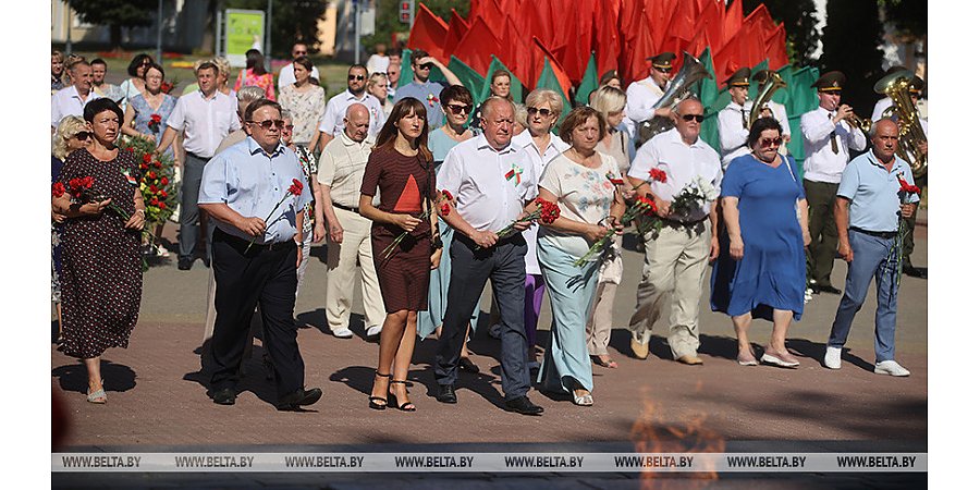Митинг, велопробег и кинопоказы. Гродно отмечает День освобождения от фашистских захватчиков