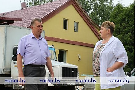 В г.п. Вороново хозспособом ремонтируют пекарню