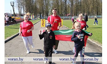 7 мая Вороновщина присоединилась к Всебелорусскому легкоатлетическому пробегу, посвященному Дню Государственного герба и Государственного флага Республики Беларусь