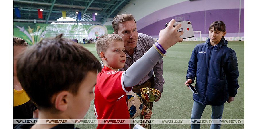 Отборочные этапы футбольных соревнований "Кожаный мяч" проходят в Беларуси