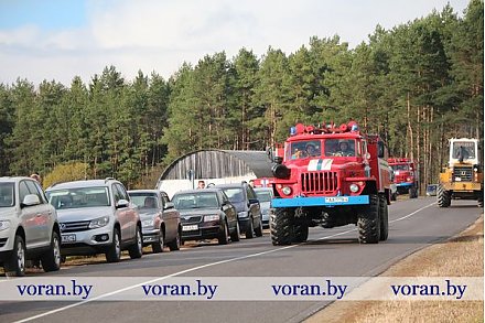 В Вороновском районе снежный циклон, затор и обильный снегопад были условными