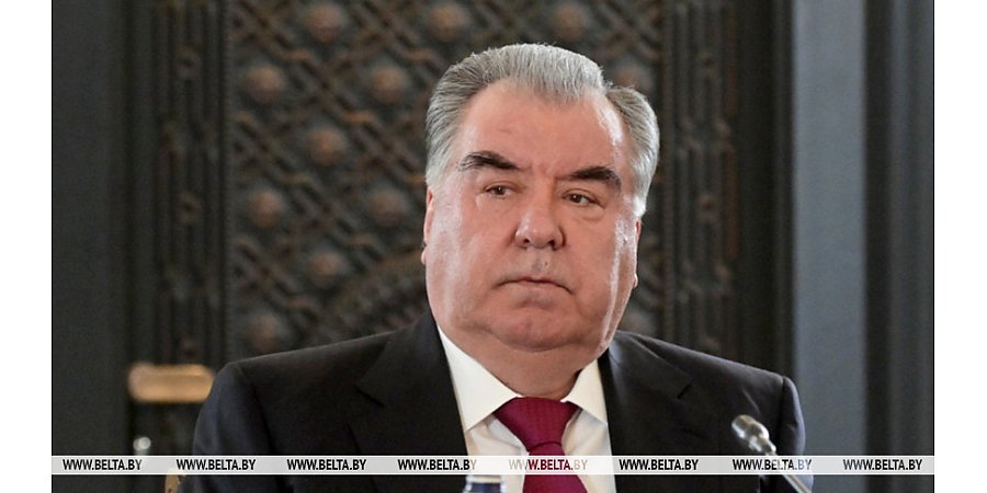 Александр Лукашенко поздравил Президента Таджикистана Эмомали Рахмона с днем рождения