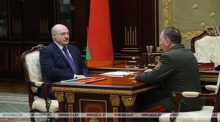 Лукашенко обсудил с министром обороны замысел белорусско-российского учения "Запад-2021"