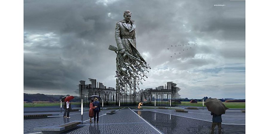 «Танец» дронов к годовщине Великой Победы!