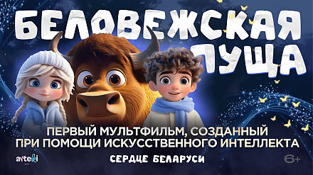 Полнометражный мультфильм «Беловежская пуща», созданный при помощи ИИ, выходит в широкий прокат по всей стране