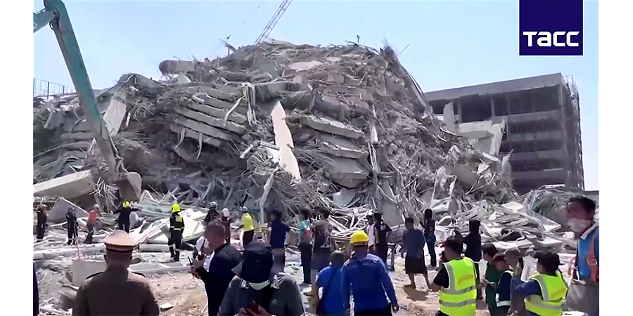 Мощное землетрясение сотрясло Мьянму и Таиланд: разрушены здания, жителей эвакуируют