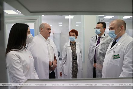 Лукашенко в канун Нового года посещает РНПЦ детской онкологии, гематологии и иммунологии