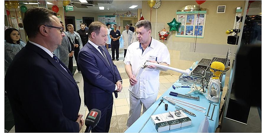Роман Головченко о РНПЦ травматологии: мы видим здесь чудеса, которые сотворили руки белорусских врачей