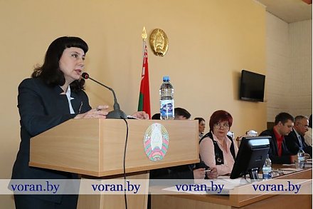 В Вороново прошла сессия районного Советов депутатов совместно с заседанием районного исполнительного комитета