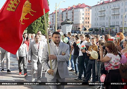 На Гродненщине чествовали участников XXXI Олимпийских игр 