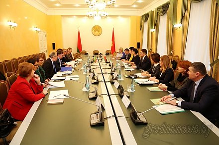 Встреча участников белорусско-литовской комиссии в сфере образования проходит в Гродно