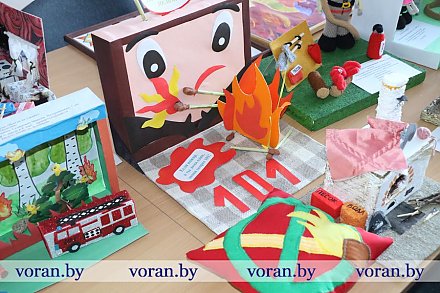 В Вороновском районе подвели итоги смотра-конкурса детского творчества «Спасатели глазами детей»