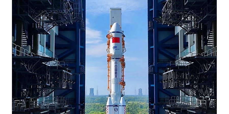 Китай запустит сегодня грузовой космический корабль "Тяньчжоу-3"