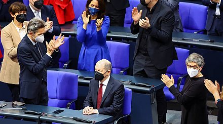 Новым канцлером Германии избран Олаф Шольц