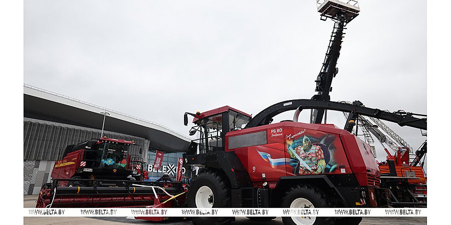 Общая площадь экспозиции - более 20 тыс. кв.м. Выставка "ИННОПРОМ. Беларусь" проходит в Минске