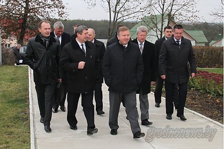 Премьер-министр Республики Беларусь Андрей Кобяков посетил с рабочим визитом Гродненскую область (Дополнено)