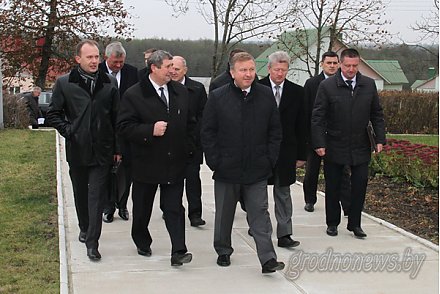 Премьер-министр Республики Беларусь Андрей Кобяков посетил с рабочим визитом Гродненскую область (Дополнено)