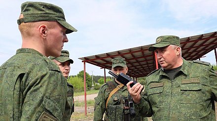 Командно-штабное учение военных завершилось в Беларуси