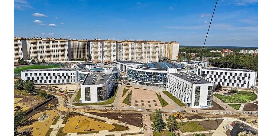 Самая большая в России школа построена с участием Беларуси