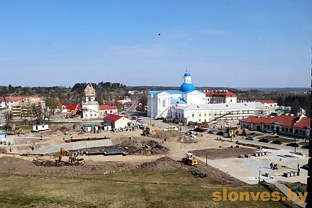 Реконструкцию братского корпуса и колокольни Жировичского монастыря планируют завершить к маю