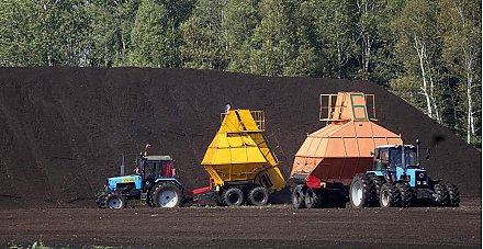 В Беларуси в 2023 году добыли 2 млн тонн торфа