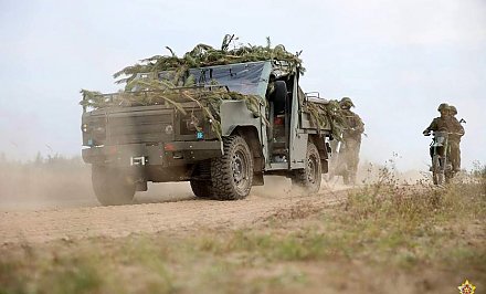 Продолжается совместное стратегическое учение вооруженных сил Республики Беларусь и Российской Федерации «Запад-2025»