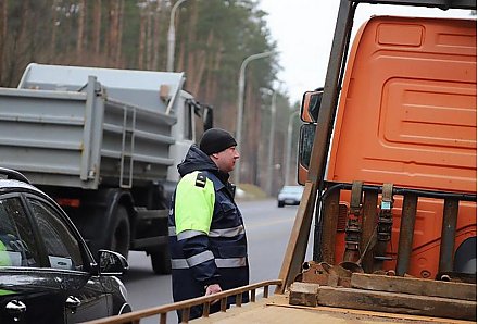 «Внимание! Грузовой транспорт!» На Гродненщине стартовало профилактическое мероприятие