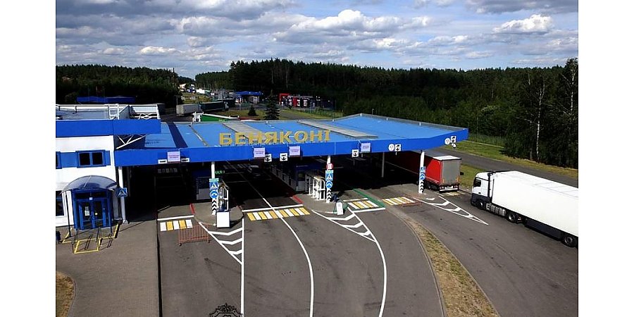 В пункте пропуска "Бенякони" будут следить за очередью въезда на границу грузовиков