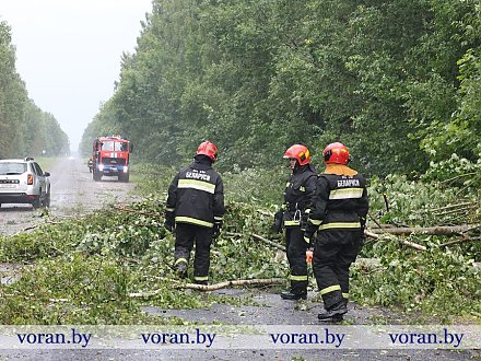 В Вороновском районе все силы брошены на устранение последствий разбушевавшейся стихии