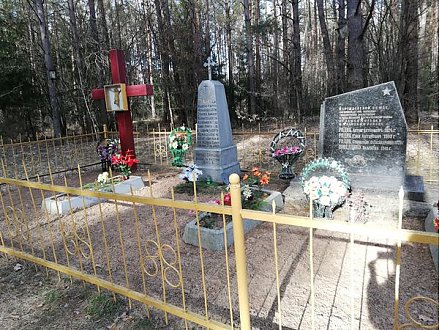 A war-scorched village