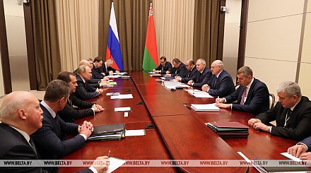 Встреча Лукашенко и Путина в Сочи продолжается уже более 4 часов