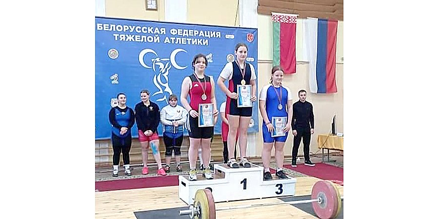 Вороновская тяжелоатлетка заняла второе место в республиканской спартакиаде